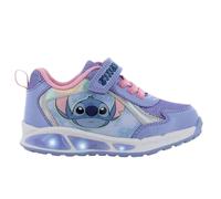Leomil Lilo & Stitch Zapatos niñas Zapatos con Luces para niños 25, Ideal para la Escuela y el Tiempo Libre, Azul