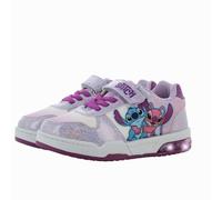 Leomil Lilo & Stitch Zapatos niñas Zapatos con Luces para niños 26, Ideal para la Escuela y el Tiempo Libre, Morado