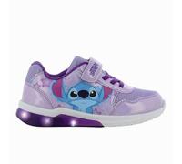 Leomil Lilo & Stitch Zapatos niñas Zapatos con Luces para niños 31, Ideal para la Escuela y el Tiempo Libre, Morado