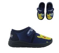 Leomil Pokémon - Pantuflas cálidas para niños, talla 33, color azul