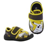Leomil Pokémon Pantuflas niños Pantuflas niños 29, Ideal para el jardín de infancia o el hogar, Gris