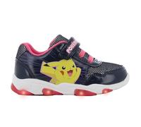 Leomil Pokémon Zapatos niñas Zapatos con Luces para niños 29, Ideal para la Escuela y el Tiempo Libre, Azul