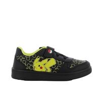 Leomil Pokémon Zapatos niños Zapatos Pikachu 30, Ideal para la Escuela y el Tiempo Libre, Negro