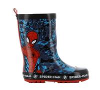 Leomil Spiderman Botas de lluvia Botas de lluvia niños 26, Para días lluviosos, Negro