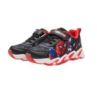 Leomil Spiderman Zapatillas Niño con Luces Deportivas 29, Negro