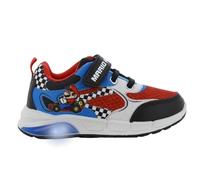 Leomil Super Mario Zapatos Zapatos con Luces niños 28, Ideal para la Escuela y el Tiempo Libre, Negro