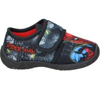 Leomil Zapatillas Spiderman niño 25-33, cómodas y fáciles de llevar, ideales para el hogar, la guardería o la escuela., Negro , 28 EU