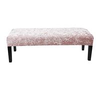 Leomix Fundas de Banco de Comedor de Terciopelo, Funda de Banco de Comedor súper elástica, Funda de Banco Lavable extraíble para Sala de Estar Dormitorio Cocina,G,1pack
