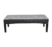 Leomix Fundas de Banco de Comedor de Terciopelo, Funda de Banco de Comedor súper elástica, Funda de Banco Lavable extraíble para Sala de Estar Dormitorio Cocina,E,1pack