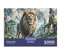 León 1000 Piece Jigsaw Puzzle For Adults Challenging Game Stress Relief Puzzle Exercise The Memory of The Brain for The Whole Family, Gifts for Women, Gifts for Men 70x50cm/1000pcs