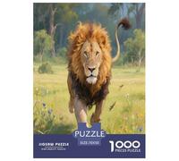León 1000 Piece Jigsaw Puzzles for Adults Challenging & Brainteasing Jigsaw Puzzle Animaleses Home Decoration for The Whole Family 70x50cm/1000pcs