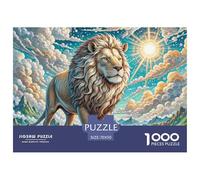 León 1000 Pieces Jigsaw Puzzles For Adults Challenging Game Stress Relieving Entertainment Cultivate The Spirit of Teamwork for The Whole Family, Gifts for Women, Gifts for Men 70x50cm/1000pcs