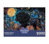 León 1000 Pieces Jigsaw Puzzles For Adults Challenging Game Stress Relieving Entertainment Exercise The Memory of The Brain for Men, Women, Elders, Seniors 38x26cm/1000pcs