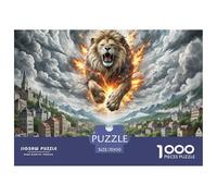 León 1000 Pieces Jigsaw Puzzles For Adults EduGatoional Games Stress Relieving Entertainment Cultivate The Spirit of Teamwork for Men, Women, Elders, Seniors 70x50cm/1000pcs