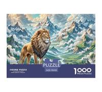 León 1000 Pieces Jigsaw Puzzles For Adults EduGatoional Games Stress Relieving Entertainment Cultivate The Spirit of Teamwork for The Whole Family, Gifts for Women, Gifts for Men 70x50cm/1000pcs