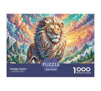 León 1000 Pieces Jigsaw Puzzles For Adults EduGatoional Games Stress Relieving Entertainment Exercise The Memory of The Brain for The Whole Family, Gifts for Women, Gifts for Men 70x50cm/1000pcs