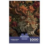 León 1000 Piezas Rompecabezas Juego De Familia Creativo Vida Silvestre Puzzle Bonita Decoración Rompecabezas para Regalos De Viaje, Presente 70x50cm/1000pcs