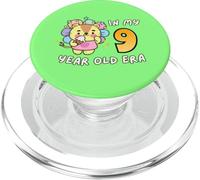León 9º cumpleaños en mi era de 9 años lindo animal divertido PopSockets PopGrip para MagSafe