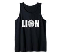 León África Lion Predator King Safari Camiseta sin Mangas