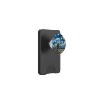 León bajo Cielo Estrellado Van Gogh Remolinos celestiales Arte África PopSockets PopWallet para MagSafe