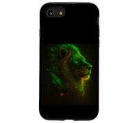León Camiseta con Signo del Zodiaco Leo, Regalo para Hombre y Mujer, león Carcasa para iPhone SE (2020) / 7/8