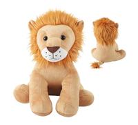 León de Animales de Peluche | Muñeca de León Linda de 18 Centímetros, Animal Abrazable Personalizado Para la Decoración del Sofá | Para Bebés, Niños y Niños Para Cumpleaños, Halloween, Dormitorio