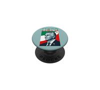 León de Irán y Bandera del Sol Shir o Khorshid Emblema Reza Pahlavi Era PopSockets PopGrip Adhesivo