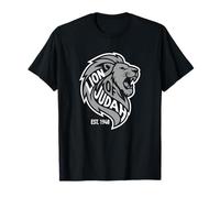 León de Judá EST 1948 Símbolo del León Rugido de Israel Camiseta