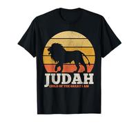 León De Judá Hebreo Israelita Cristiano Judío Africano Camiseta