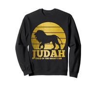 León De Judá Hebreo Israelita Cristiano Judío Africano Sudadera