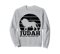 León De Judá Hebreo Israelita Cristiano Judío Africano Sudadera