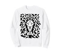 León de Judá Ilusión Óptica Oculta Cristiano Sudadera