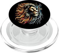 León De Judá Jesús El Mesías Fe Cristiana PopSockets PopGrip para MagSafe