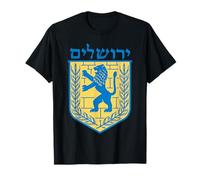 León de Judá Regalo Israel Jerusalén Judío Signo Judío Hebreo Camiseta