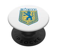 León de Judá Regalo Israel Jerusalén Judío Signo Judío Hebreo PopSockets PopGrip Adhesivo