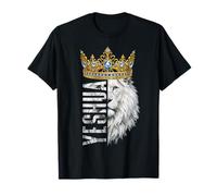 León de Judá Rey Jesús Hijo de Yahvé Cristiano Religioso Camiseta