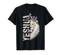 León de Judá Rey Jesús Hijo de Yahvé Cristiano Religioso Camiseta