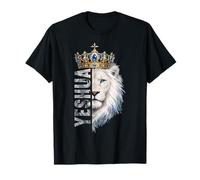León de Judá Rey Jesús Hijo de Yahvé Cristiano Religioso Camiseta