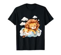 León Dormir Nube Durmiente León Dormido Animal Dormir Camiseta