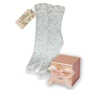 LEON D'ORO Calcetines de cachemira para mujer, calcetines de lana y cachemir térmicos de invierno, fabricados en Italia, idea de regalo de Navidad, ASS5, Talla única