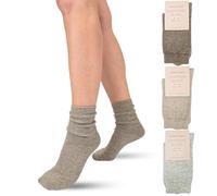 LEON D'ORO calcetines de lana y cachemir