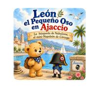León el Osito visita Ajaccio: n°15 - La búsqueda del tesoro con Nabulione, el mini-Napoleón de Córcega - Libro ilustrado busca y encuentra para niños de 3 a 6 años