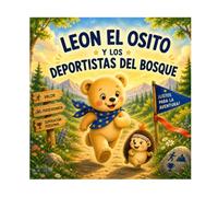 León el osito y los deportistas del bosque: Una alegre aventura para animar a los más pequeños a moverse, a intentarlo y a no rendirse nunca, con un ... y un acertijo en cada página (3-5 años)