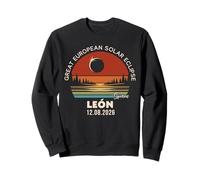 León, España Gran Eclipse Solar Europeo 2026 Sudadera