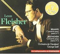 Leon Fleisher & Cleveland Orchestra & George Szell - Leon Fleisher & Cleveland Orchestra & George Szell: Brahms-Piano Concerto N.1-Beethoven-Piano Concerto N.2 [CD]