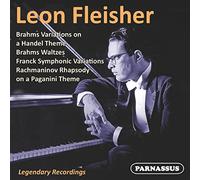 Leon Fleisher joue Brahms, Franck et Rachmaninov : Oeuvres pour piano.