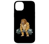León Halterofilia Fitness Gimnasio Entren Carcasa para iPhone 14 Plus