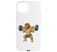 León Halterofilia Fitness Gimnasio Entren Carcasa para iPhone 15 Plus