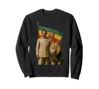 León Judá Emperador Etíope Haile Selassie Rasta Jamaicano Sudadera