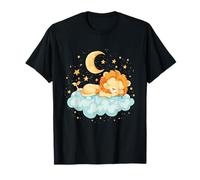 León Luna Durmiente Animal Durmiendo Siesta León Soñ Camiseta